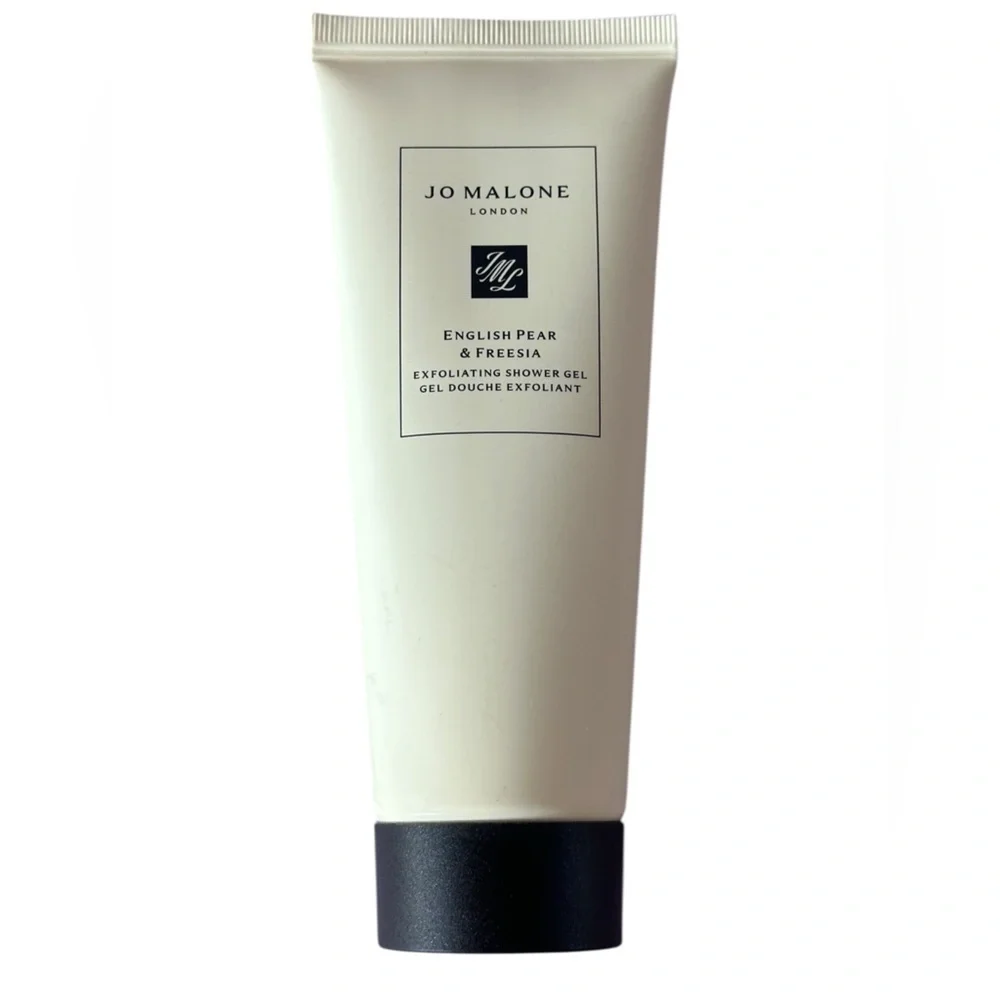 Jo Malone Shower Gel & Travel Pouch Make Up Cosmetic Bag Beige Classic